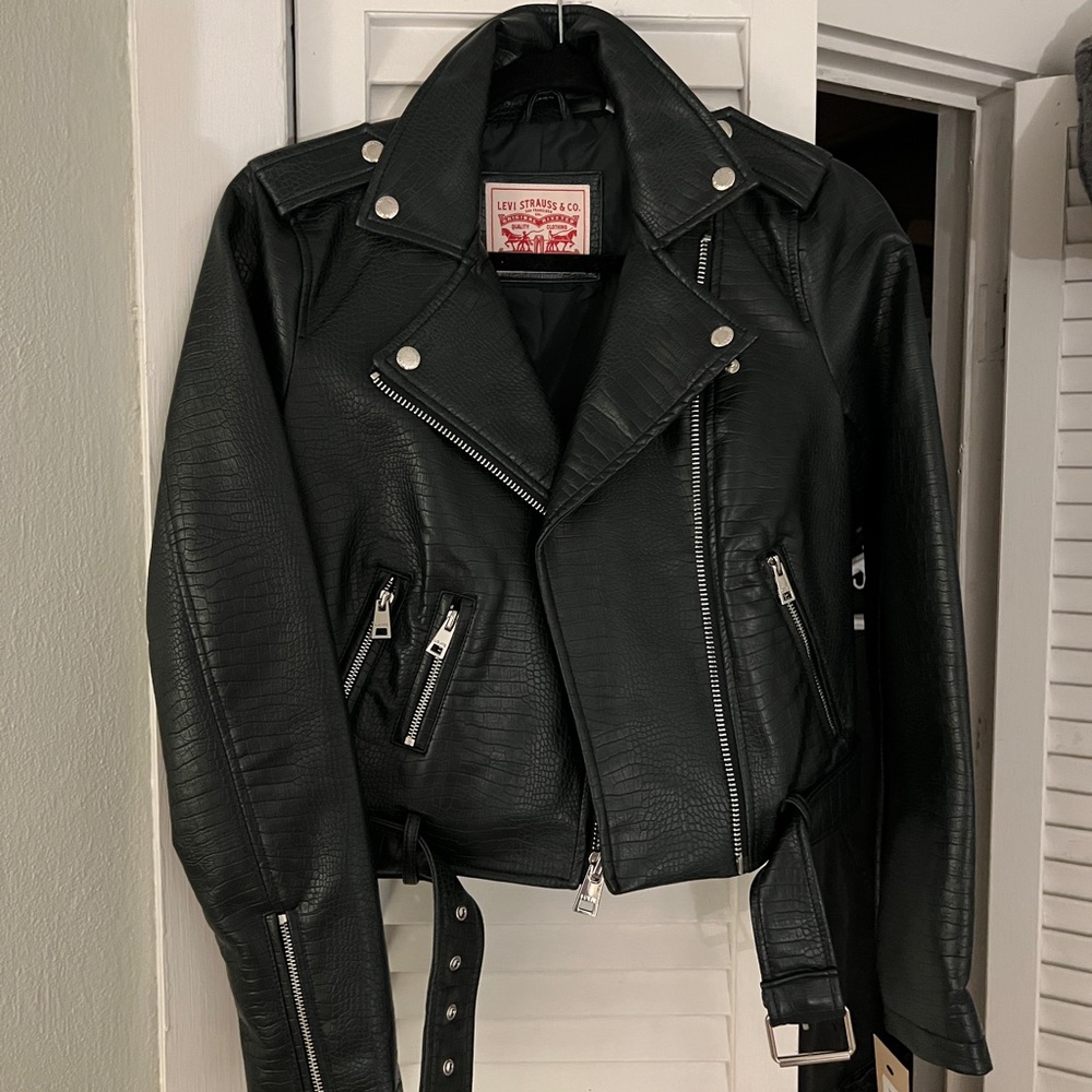 Levi leather jacket